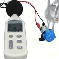 Mini pompe péristaltique auto-amorçante 12V/24V avec contrôle de vitesse DC, en plastique technique, pour l'irrigation et la circulation des plantes