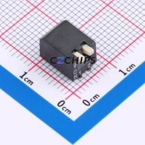 DG-02PD DIP Switch SMD,P=2.54mm Switch Piano Key Single Pole Single Throw 2 2.54mm - Product Image 1