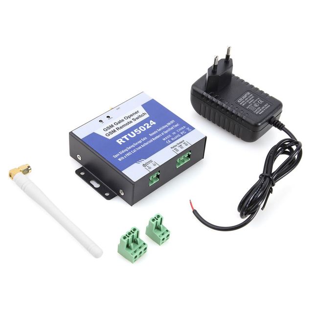4G GSM Gate Opener SMS Remote Controller Relay Switch Free Phone Call RTU5024 for Swing Gate Garage Door Opener Switch
