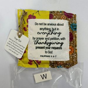 Sac en tissu créatif avec motif croix et mots de prière, sac de rangement portable inspirant et religieux - Product Image 4