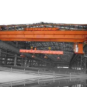 Grúa <span class=keywords><strong>Puente</strong></span> Electromagnética Yufei QC de 3-50 Toneladas, Equipo de Elevación Magnético, 30m de Altura, 31.5m de Vano, A3-A6, para Fábrica, Taller, Almacén - Product Image 1