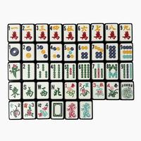 Nouvel ensemble de mahjong américain XCL en acrylique gris transparent, design intégré, 160 pièces, tuiles de mahjong premium anti-déformation pour jeu à domicile