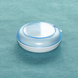 HUIYA Dental Retainer Case <b>Pink</b> And Blue Rotating Storage For Oral Therapy Equipment - Product Image 3