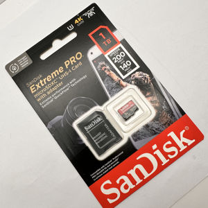 Nueva <span class=keywords><strong>tarjeta</strong></span> de memoria original SanDisk Extreme Pro de alta velocidad, 16GB, 64GB, 128GB, 256GB con adaptador - Product Image 1