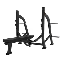Banc de musculation réglable en métal pour exercices avec poids libres, presse, compétition et fitness
