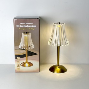 Lámpara de mesa LED recargable moderna con <span class=keywords><strong>sensor</strong></span> táctil, luz de lectura inalámbrica Flexible para el hogar, Hotel, Bar, decoración, luz nocturna, batería de uso - Product Image 1