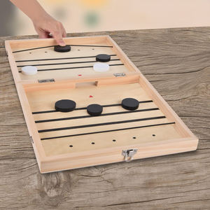 Slingshot Jeux Jouet <span class=keywords><strong>Table</strong></span> Bureau Bataille <span class=keywords><strong>En</strong></span> <span class=keywords><strong>Bois</strong></span> <span class=keywords><strong>Hockey</strong></span> <span class=keywords><strong>Table</strong></span> <span class=keywords><strong>Jeu</strong></span> Pliable Grand Rapide Sling Puck <span class=keywords><strong>Jeu</strong></span>, - Product Image 6