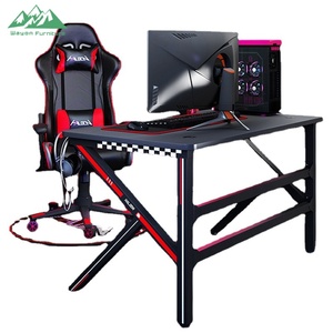 Wayon Professional Ergonomic Gaming Desk with Cup Holder and Headphone Hook Pro Gamer PC <strong>Workstation</strong> - Product Image 1