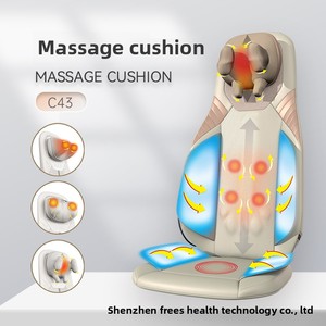 Venta directa de fábrica, nuevo cojín masajeador multifuncional para silla de coche en casa, dirigido para espalda, hombros, cuello, cintura, Fitness corporal - Product Image 4