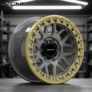 JZCNCW 6x135 6x139.7 6x127 Ruedas Forjadas Beadlock Todoterreno para F150 1500 GMT800 GMT900 K2XX T1XX, Llantas para Autos de Pasajeros - Product Image 2