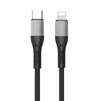 Câble de charge rapide USB Type-C 1M/1,5M/2M avec conducteur en cuivre pur, tressé en nylon, pour iOS et imprimante