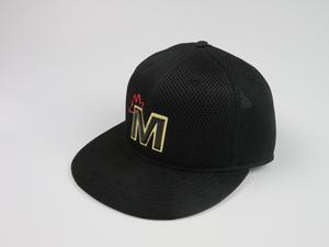Gorra de Béisbol Personalizada de 6 Paneles con Visera Plana, Malla Completa, Insignia y Cierre a Presión con Soldadura Sónica, Gorra de 6 Paneles de Metal, 100% Poliéster, Unisex - Product Image 5