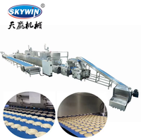 Nouvelle ligne de production de biscuits et gâteaux entièrement automatique SKYWIN, haute efficacité, prix usine, machines alimentaires