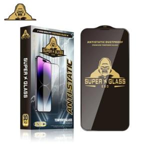 ฟิล์มกันรอยกระจกนิรภัยแบบแข็ง 9H ป้องกันไฟฟ้าสถิต สำหรับรุ่น <span class=keywords><strong>iPhone</strong></span> ล่าสุด - Product Image 2