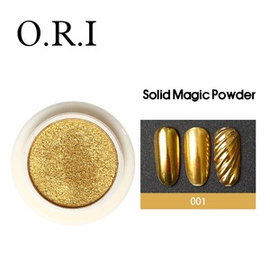 Poudre à <span class=keywords><strong>ongles</strong></span> effet miroir magique solide, pigment holographique chromé à ondulations aquatiques, paillettes non volantes, ensemble complet pour nail art et bijoux - Product Image 2