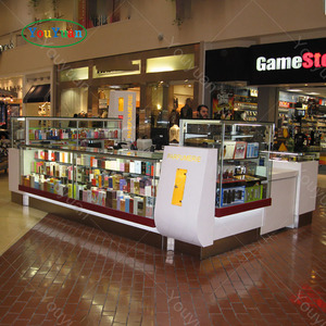Tienda de cosméticos 3D de gama alta Diseño Decoración <span class=keywords><strong>Perfume</strong></span> de color negro Tienda de cosméticos Diseño <span class=keywords><strong>Ajmal</strong></span> <span class=keywords><strong>Perfume</strong></span> Kiosco - Product Image 1