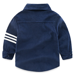 <b>Boys</b> Solid Color Corduroy Gentleman Cotton Collar Flannel Ganesh Kids <b>Shirt</b> of Online Shopping India - Product Image 6