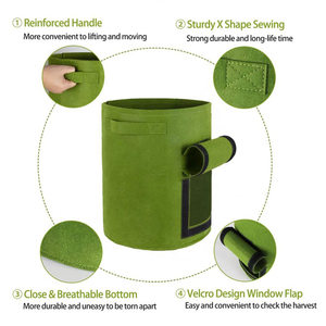 Sacs de culture pour plantes de jardin et de maison, très demandés, pots à fraises, conteneurs de culture de légumes, seaux de plantation <span class=keywords><strong>en</strong></span> feutre non tissé - Product Image 5