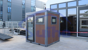 บ้านคอนเทนเนอร์แบบโมดูลาร์เคลื่อนย้ายได้ รุ่น EU Model Type 01 บ้านคอนเทนเนอร์หรูหรา ร้านอาหารคอนเทนเนอร์ บ้านพักตากอากาศ ห้องน้ำ - Product Image 2