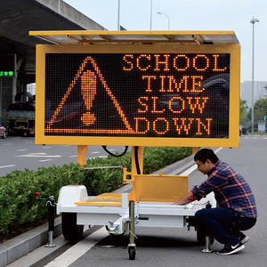 VMS LED ekran PLC çekirdek bileşenleri ile değiştirilebilir mesaj işaretleri değişken mesaj burcu panoları - Product Image 5