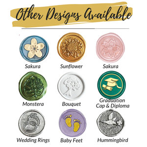 Servicio de Diseño Gratuito, Pegatinas de <span class=keywords><strong>Sello</strong></span> de Cera con Logotipo 3D Duraderas, 500 Unidades, Etiquetas Personalizadas para Boda con <span class=keywords><strong>Iniciales</strong></span>, Etiquetas para Embalaje Artesanal, Sobres y Tarjetas - Product Image 5