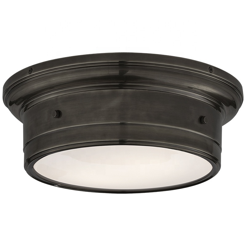 Modern Simple Living Room Ceiling Light Round Bedroom Lamp Bread Lamp Dining Room Entryway Aisle Ceiling Light
