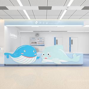 नर्स स्टेशन अस्पताल फर्नीचर रोगी सेवा काउंटर मार्गदर्शन स्टेशन अस्पताल - Product Image 5