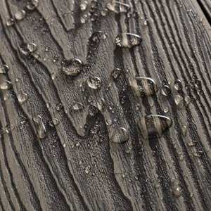 Waterproof Anti-Slip WPC Floor 3D Embossed Wood Grain Click Square Outdoor Wooden Plastic Composite <b>Decking</b> - Product Image 2