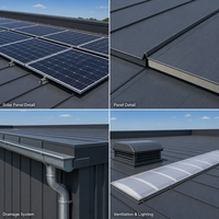 Bâtiment à structure légère en acier à assemblage rapide pour centre de distribution industriel et commercial et entrepôt logistique préfabriqué