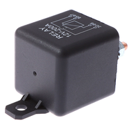 Relais de charge électrique à 4 broches 12V CC 200 Ampères, relais électronique pour voiture, bateau, service continu SPST
