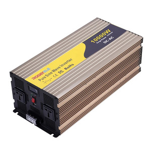 Inversor de Onda Sinusoidal Pura de 10000W, 24V 48V a 220V Monofásico, con Ventilador Inteligente, Convertidor de Alta Potencia para Vehículos - Product Image 2