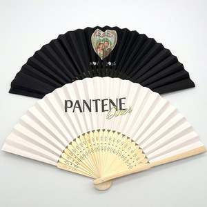 Abanico de Mano Plegable de Papel con Logotipo Impreso Personalizado, Abanico de Bambú Económico para Regalo de Boda - Product Image 6