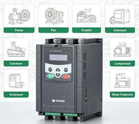 Variateur de fréquence (VFD) série ES5000 5,5-800 kW pour moteur triphasé, dispositif de démarrage progressif pour ventilateur, pompe, convoyeur, compresseur