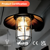 Ampoule LED à filament en verre A60 E27 en gros, 220-240V AC, 7W, 806lm, 6500K, éclairage économique pour la maison, l'hôtel, le café