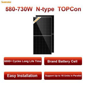 ระบบพลังงานแสงอาทิตย์แบบออฟกริด Sunroko ขนาด 5Kw 6Kw 10Kw ระบบไฮบริดโซลาร์เซลล์ SR-GD4-11K ระบบพลังงานแสงอาทิตย์ไฮบริดแบบออฟกริด P - Product Image 3