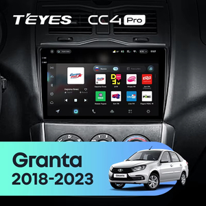 TEYES CC4 PRO para LADA Granta Cross 2018 - 2023 CarPlay Android Auto 2DIN Autoradio reproducción de coche Radio Multimedia ESTÉREO - Product Image 2