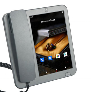 โทรศัพท์ตั้งโต๊ะอัจฉริยะระบบ Android 10 รองรับ 4G LTE GSM WiFi สำหรับใช้ในบ้าน/สำนักงาน โทรคมชัดระดับ HD ไร้สาย พร้อม AI Visual และวิดีโอคอล - Product Image 1