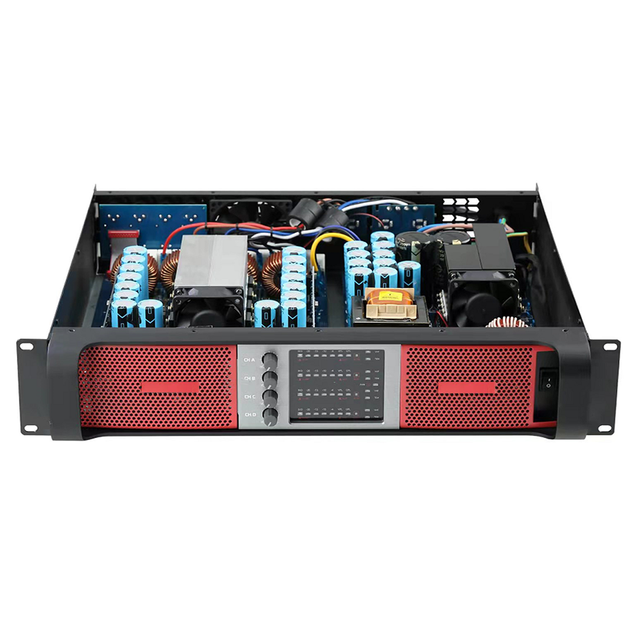 Professional Power Amplifier 4-channel Class D Amplifier 2U 4X1400w Stereo Digital Amplifier Sound Equlpment/ampllifiers/speaker
