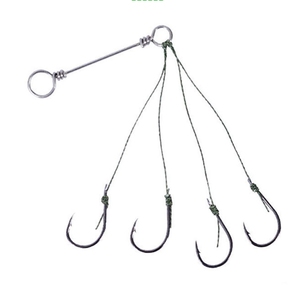 Connettore per esca da pesca con pungiglione in acciaio inossidabile a molla con chiusura a molla a scatto per carpa da pesca con gancio esplosivo per connettore - Product Image 3