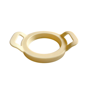 Anneau à œufs en silicone de qualité alimentaire, antiadhésif, à double poignée, moule à œufs frits, 3 tailles, pour petit-déjeuner, sandwich, burger - Product Image 1