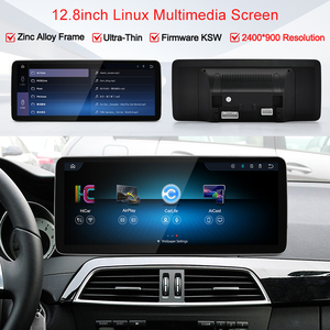 STWEI 2026 New Slim Screens Linux System 12.8inch 2400X900 Resolution For Mercedes-Benz C Class W204 4.5 <b>Wireless</b> CarPlay Auto - Product Image 4