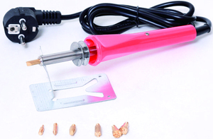 LX5006-Kit de bricolaje para quemar madera, herramienta creativa para soldar pirograbado, 7 unidades - Product Image 2
