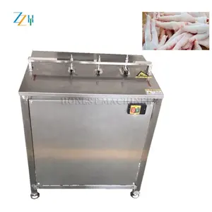 Hot sale Chicken Feet Cutting Machine / Chicken Feet Deboner / Machine Packing Chicken Feet