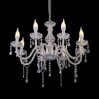 Lustre de Mariage Luxueux en Acrylique, Éclairage de Décoration de Salle Écologique, Indice de Protection IP33, AC 220V/110V, Couleur Personnalisable