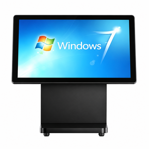 High Performance Q5 POS System Intel Core i5 i3 8GB 128GB 14 Inch Touch Screen Cash Register with LED8 Customer Display & WiFi - Product Image 1