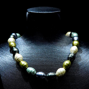 Collar Versátil FANYA FYXL1190 para Mujer, con Perlas de Imitación, Estilo Vintage Simple, Hecho a Mano, de un Solo Hilo y con Cuerda, en Colores Mixtos - Product Image 3
