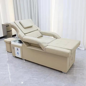 Jincheng Salon Elektrische Rückenlehne Heben Shampoo Bett Thailand Massage Kopf Spa Pediküre Shampoo Stuhl - Product Image 3