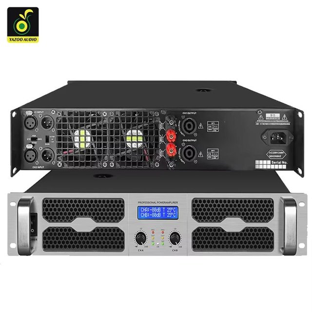 LV-850 2*850W Class H Power Amplifier for Professional Audio Low Price Sound Equipment with 2 Speakers