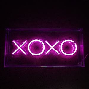 Jusx One More jeu conception personnalisée néon lumière alimenté par batterie enfants chambre décoration enseignes au néon pour adolescents <span class=keywords><strong>salle</strong></span> <span class=keywords><strong>de</strong></span> jeu - Product Image 3