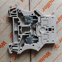 100% Neuf et Original 1011000000 Bornier à fusible Weidmuller Connexion à vis Brun foncé 6mm² 6.3A 500V